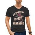 Spicy Books Merch Dark Romance You Had Me At Trigger Warning Men's V-Neck T-Shirt Spicy Books Merch Dark Romance You Had Me At Trigger Warning Men's V-Neck T-Shirt