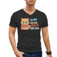 Stay Home Read Books Pet My Cat Regret Nothing Cats Book Men's V-Neck T-Shirt