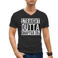 Straight Outta Chapter 39 Cute Book Lover Reader Men's V-Neck T-Shirt