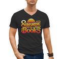 Sunshine & Books For Bookworm Summer Reading Men's V-Neck T-Shirt Sunshine & Books For Bookworm Summer Reading Men's V-Neck T-Shirt