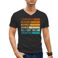 I Survived Reading Banned Books All I Got Was Smarter Men's V-Neck T-Shirt I Survived Reading Banned Books All I Got Was Smarter Men's V-Neck T-Shirt