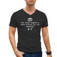 Teacher Haunted By 6-7 Halloween 6 7 Reading Book 67 Men's V-Neck T-Shirt Teacher Haunted By 6-7 Halloween 6 7 Reading Book 67 Men's V-Neck T-Shirt