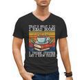 That's What I Do I Read Books Drink Coffee And I Know Things Men's V-Neck T-Shirt