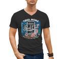Tired Moms Book Club Coffee Chaos And Chapters Graphic Men's V-Neck T-Shirt Tired Moms Book Club Coffee Chaos And Chapters Graphic Men's V-Neck T-Shirt