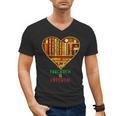 History Education Is Freedom Books Black History Heart Men's V-Neck T-Shirt History Education Is Freedom Books Black History Heart Men's V-Neck T-Shirt