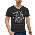 Trigger Warning Dark Romance Reader Bookish No Triggers Book Men's V-Neck T-Shirt