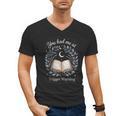 You Had Me At Trigger Warning Dark Romance Skeleton Book Men's V-Neck T-Shirt You Had Me At Trigger Warning Dark Romance Skeleton Book Men's V-Neck T-Shirt