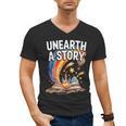 Unearth A Story Rainbow Treasure Book Men's V-Neck T-Shirt Unearth A Story Rainbow Treasure Book Men's V-Neck T-Shirt