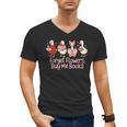 Valentine Cozy Goose Bookish Forget Flowers Buy Me Books Men's V-Neck T-Shirt Valentine Cozy Goose Bookish Forget Flowers Buy Me Books Men's V-Neck T-Shirt