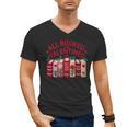 Valentines All Booked For Valentine Book Lover Teacher Men's V-Neck T-Shirt