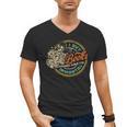 Vintage I Buy Books Like I'm Immortal Skeleton Reading Book Men's V-Neck T-Shirt