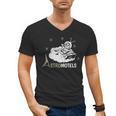 Vintage Hotel Matchbook Astro Motels 50s Retro Spaceman Men's V-Neck T-Shirt