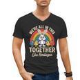 We'Re All In This Together Like Hostages Introvert Men's V-Neck T-Shirt