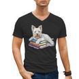 West Highland Terrier Books Dog Breed Westie Men's V-Neck T-Shirt