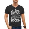 Will Trade Brother For Books Men's V-Neck T-Shirt