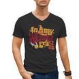 In My Wizard Era Groovy Bookish Fantasy Reader Book Lover Men's V-Neck T-Shirt