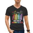 Women Floral Book Big Fan Of Human Rights Liberal Protest Men's V-Neck T-Shirt