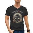 In A World Full Of Bookworms Be A Book Raven Reader Reading Men's V-Neck T-Shirt