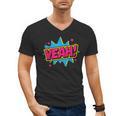 Yeah Comic Comic Book Graphic Men's V-Neck T-Shirt Yeah Comic Comic Book Graphic Men's V-Neck T-Shirt