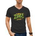 ZING Comic Book Retro Artwork – Cartoon Collector Men's V-Neck T-Shirt ZING Comic Book Retro Artwork – Cartoon Collector Men's V-Neck T-Shirt