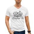 15th Birthday Chapter 15 Reading Book Lover 15 Year Old Men's V-Neck T-Shirt 15th Birthday Chapter 15 Reading Book Lover 15 Year Old Men's V-Neck T-Shirt
