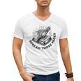 2 SIDES I Look Better Bent Over A Book Saying Quote Men's V-Neck T-Shirt