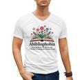 Abibliophobia Noun The Fear Of Running Out Of Books To Read Men's V-Neck T-Shirt