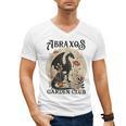 Abraxos Flower Garden Club Book Lover Fantasy Dragon Bookish Men's V-Neck T-Shirt Abraxos Flower Garden Club Book Lover Fantasy Dragon Bookish Men's V-Neck T-Shirt