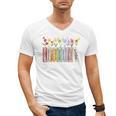 Applied Behavior Analysis Book Wildflower ABA RBT Therapist Premium Tri-Blend Men's V-Neck T-Shirt Applied Behavior Analysis Book Wildflower ABA RBT Therapist Premium Tri-Blend Men's V-Neck T-Shirt