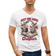 Audiobook Lover Bookish Headphones Just One More Chapter Men's V-Neck T-Shirt