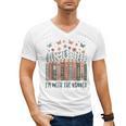 Im With The Banned Book Readers Librarian Read Banned Books Men's V-Neck T-Shirt