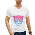 Bi Shy And Ready To Cry Bisexual Introvert Bi Pride Raglan Baseball Tee Men's V-Neck T-Shirt Bi Shy And Ready To Cry Bisexual Introvert Bi Pride Raglan Baseball Tee Men's V-Neck T-Shirt