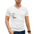 Boho Book Just A Girl Who Loves Books And Coffee Men's V-Neck T-Shirt