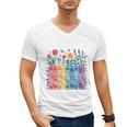 Book Flower Radicalized By Basic Decency Feminist Leftist Men's V-Neck T-Shirt Book Flower Radicalized By Basic Decency Feminist Leftist Men's V-Neck T-Shirt