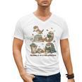 Book Lover Bookish Bookworm Reading Is My Otter-Obsession Men's V-Neck T-Shirt Book Lover Bookish Bookworm Reading Is My Otter-Obsession Men's V-Neck T-Shirt