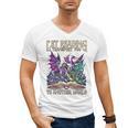 Book Lover Dragon Reading Transport You To Another World Men's V-Neck T-Shirt