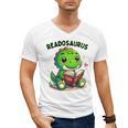 Book Lover Reading Dinosaur Readosaurus Library Men's V-Neck T-Shirt Book Lover Reading Dinosaur Readosaurus Library Men's V-Neck T-Shirt