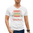 All Booked For Valentines Retro Book Lover Teacher Bookworm Premium Tri-Blend Men's V-Neck T-Shirt