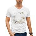 Bookmarks Are For Quitters Book Lovers Reading Men's V-Neck T-Shirt