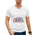 Books The Original Handheld Device Book Lovers Men's V-Neck T-Shirt