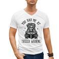 Buy Me Books And Tell Me To STFUATTDLAGG Outfits Spicy Smutty Book Reader You Had Me At Trigger Warning Men's V-Neck T-Shirt