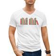 Christmas Book 67 If You Know You Know 67 Meme Teacher Men's V-Neck T-Shirt