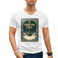 A Christmas Carol Book Cover By Charles Dickens Men's V-Neck T-Shirt