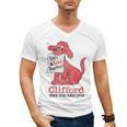 Clifford The Big Red Dog Let's Read Together Vintage Book Men's V-Neck T-Shirt