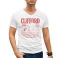 Clifford The Big Red Dog Reading Club Est 1988 Kids Books Men's V-Neck T-Shirt