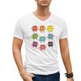 Color Our World Book Lover Reading Bookworm Reader Men's V-Neck T-Shirt