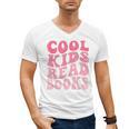 Cool Kids Read Books Library Book Reader Book Nerd Men's V-Neck T-Shirt Cool Kids Read Books Library Book Reader Book Nerd Men's V-Neck T-Shirt