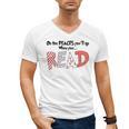 Cute Read Reading Day Book Lovers Teachers Students Kids Men's V-Neck T-Shirt