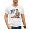 Defying Censorship One Page At a Time Read Banned Books Men's V-Neck T-Shirt Defying Censorship One Page At a Time Read Banned Books Men's V-Neck T-Shirt