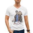 Dungeon Crawler Carl Sketchbook Princess Donut And Carl Book Men's V-Neck T-Shirt